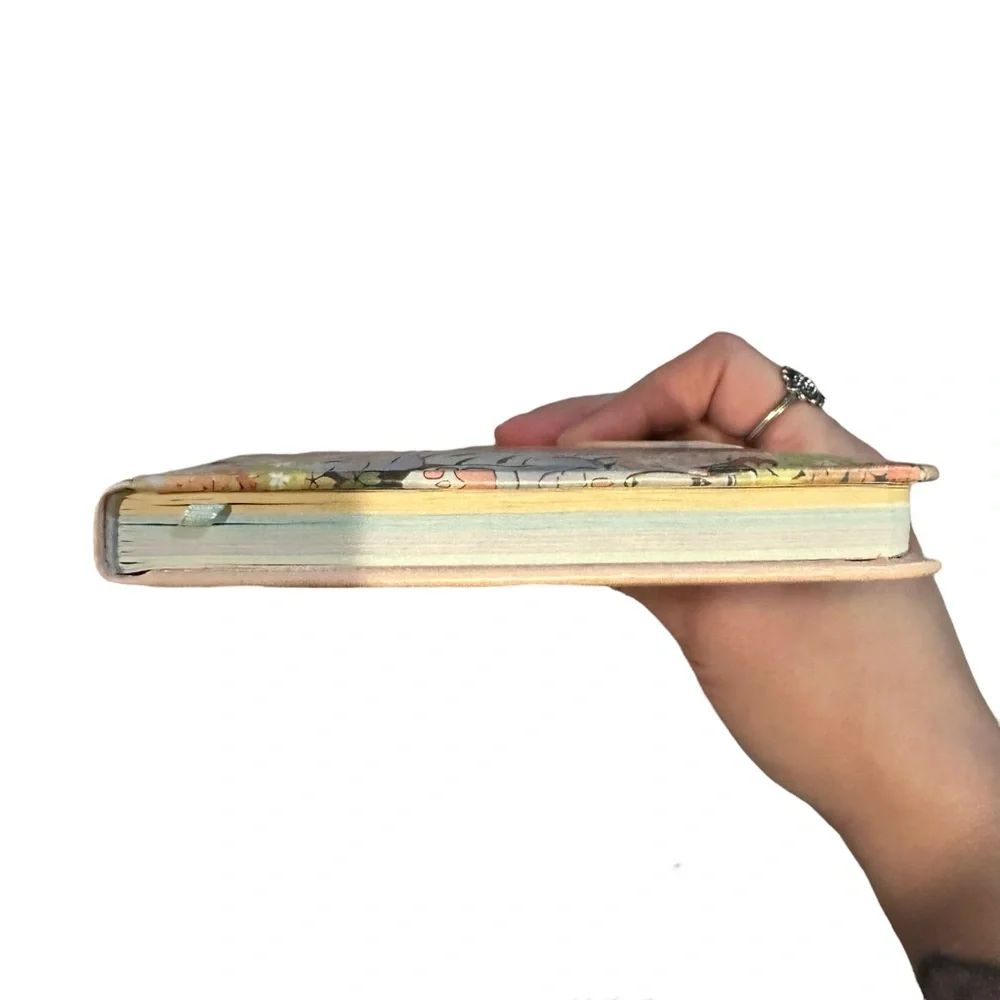 Unbranded Kawaii Girl Garden & Tiger Magnetic Closure Planner Book Notebook